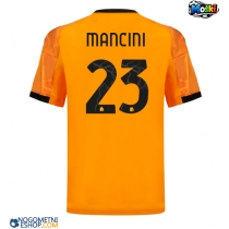 Moški Nogometni dresi AS Roma Gianluca Mancini #23 Gostujoči 2025-26 Kratek Rokav